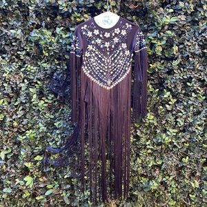 👯‍♀️ A Star is Born Jeweled, Sequin, Fringe Bodysuit 👯‍♀️